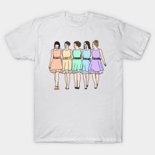 Girlfriends as Bridesmaids T-Shirt